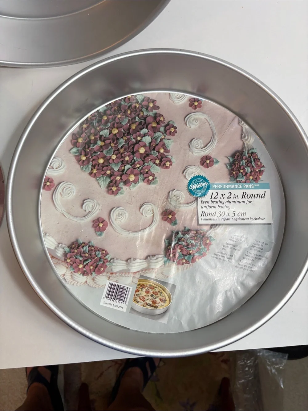 Wilton Silver Round Cake Pan Set - Multi-Size Baking Pans